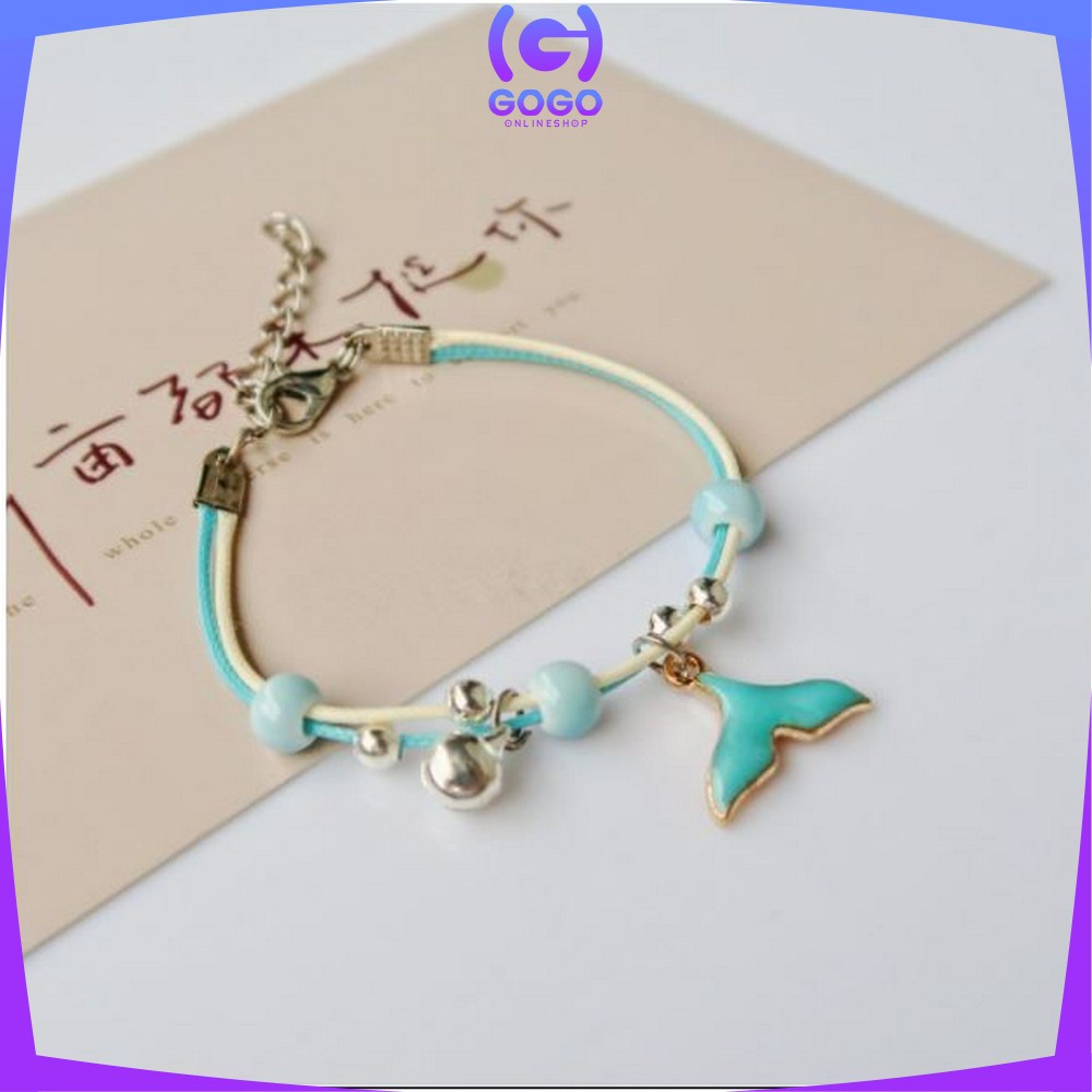 GOGO-K75 Gelang Wanita Karakter Gelang Persahabatan Tali Bracelet Korea Motif Kartun Fashion Gelang Tali Korea