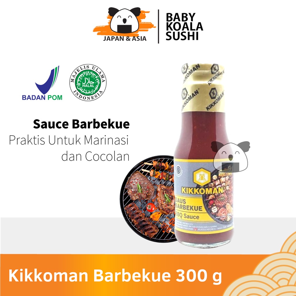 KIKKOMAN Honey BBQ Sauce 300 g Halal