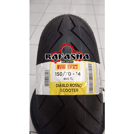 BAN PIRELLI UNTUK AEROX & XMAX UK. 150/70-14