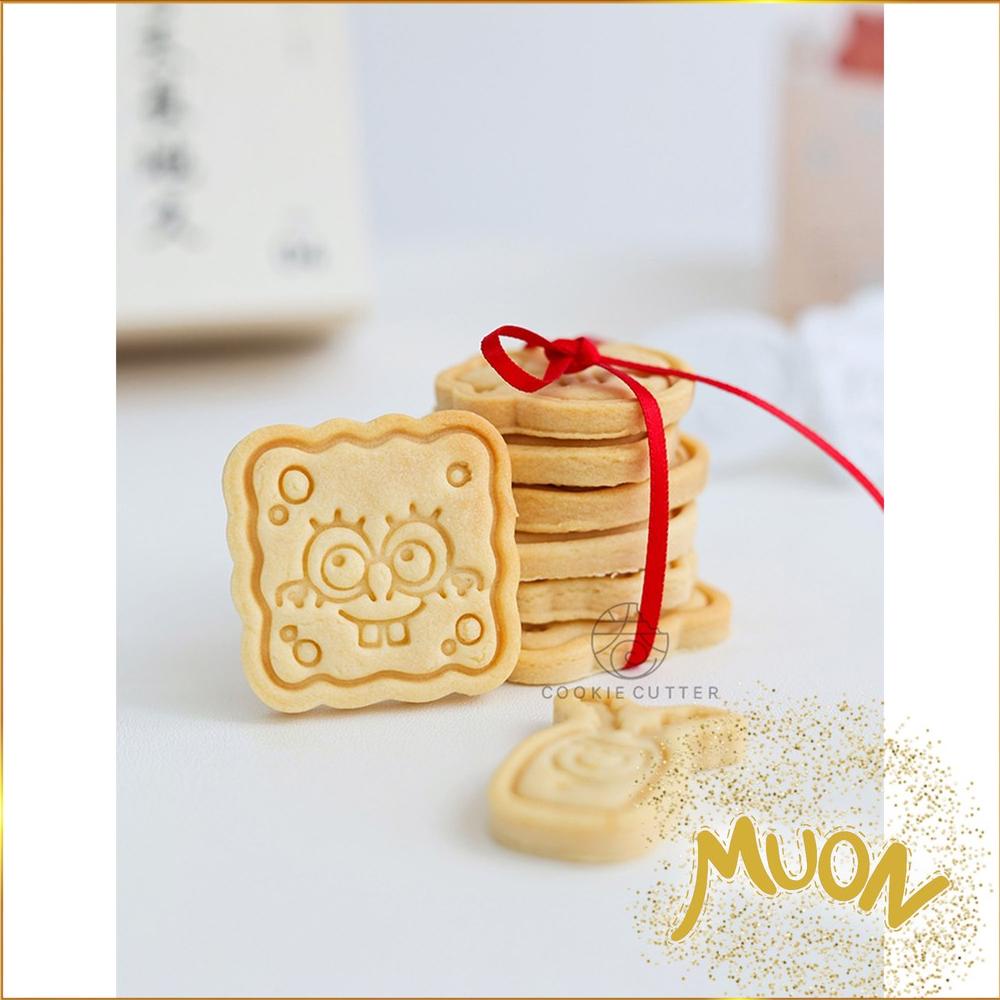 MUONSPECIAL-Cetakan Biskuit Cookies Kue Kering Karakter Spongebob Squarepants