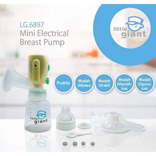 Little Giant Mini Electrical Breast Pump LG 6897 / Pompa Asi Electrik / Little Giant Estilo Breast Pump Manual LG 6932