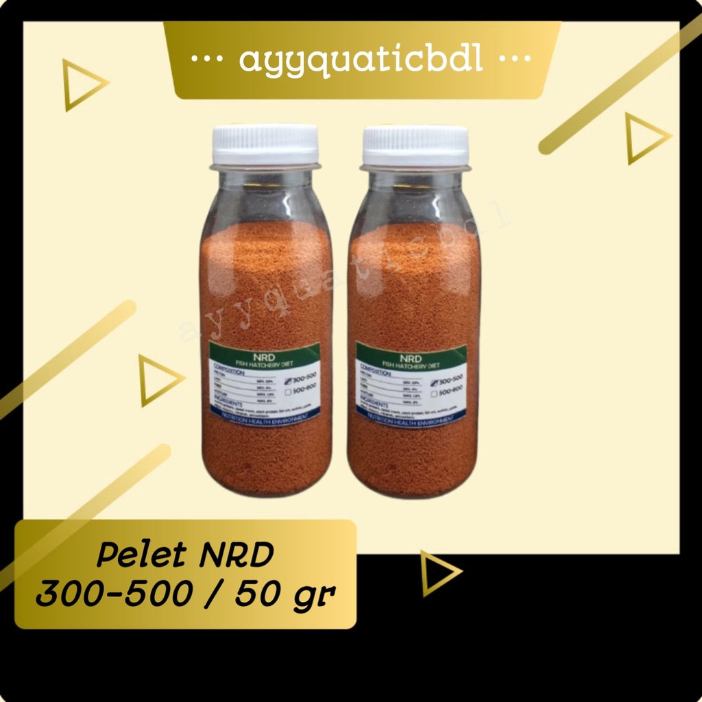 Pelet NRD 3/5 (50 Gram) | 300 - 500 Micron 50gr