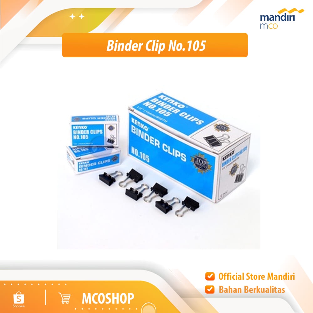 

Binder Clip No.105