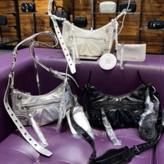 Tas Wanita Branded Steve Madden SM Bglowing seperti / mirip Balenciagaa 100% Original