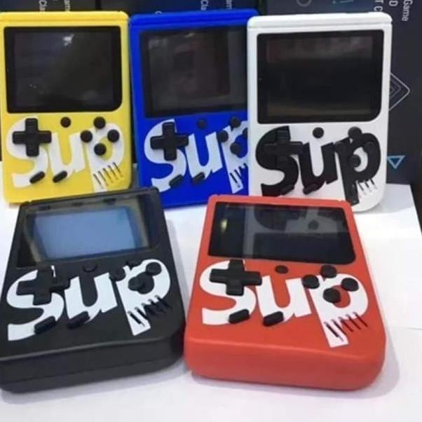 GameBoy Retro Mini SUP 400 in 1 game box portable mainan anak - Putih