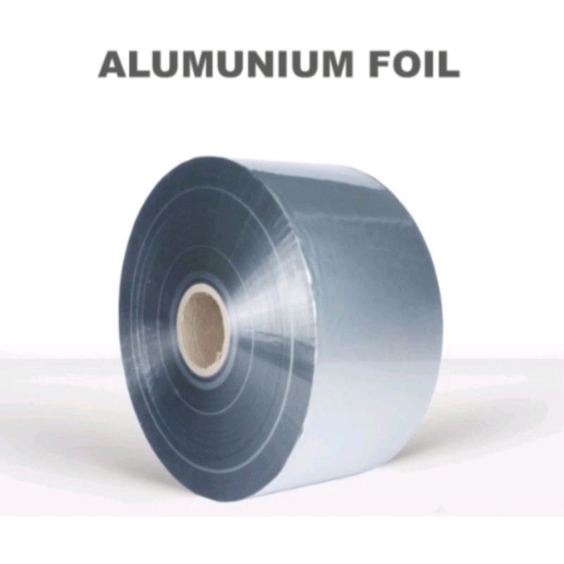 

Alumunium Foil silver kemasan Rol plastik 41cmx1000m 80micron PROMO MURAH!!