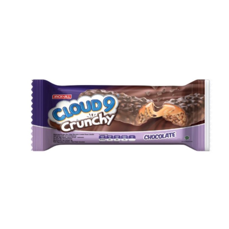 BOX - Cloud 9 Crunchy Chocolate Cloud9 Coklat
