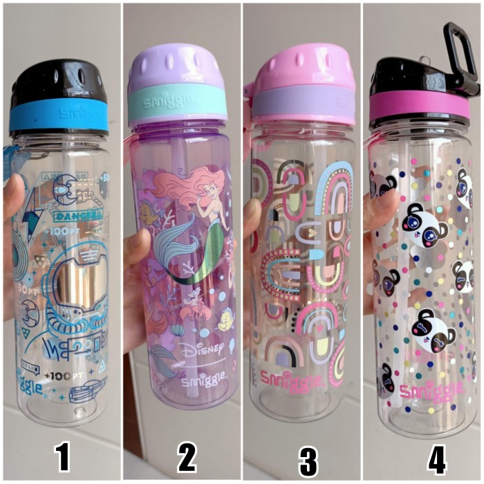 BOTOL MINUM ANAK SEDOTAN SMIGGLE CEWEK COWOK