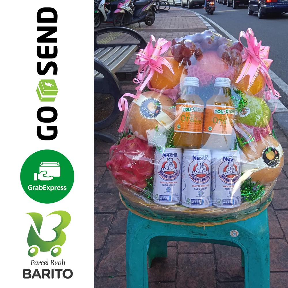 

Parcel Buah Segar Jakarta, You C, Susu, Pear Korea, Naga, Kartu Ucapan
