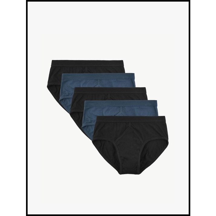 Promo Marks & Spencer - Celana Dalam Pria - 5 Pack Cotton Briefs