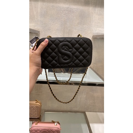 READY NEW Yura Nora Denim bag Black Fruity Candy Ice soda Coffee Blue Buttonscarves