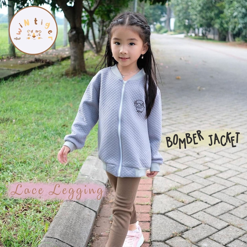 TWIN TIGER BOMBER JACKET JAKET ANAK ATASAN ANAK FASHION ANAK 9 BULAN - 6 TH