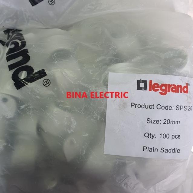 Klem Pipa Legrand 20mm / Clamp Pipa Legrand 20 MM / Klem PVC Legrand