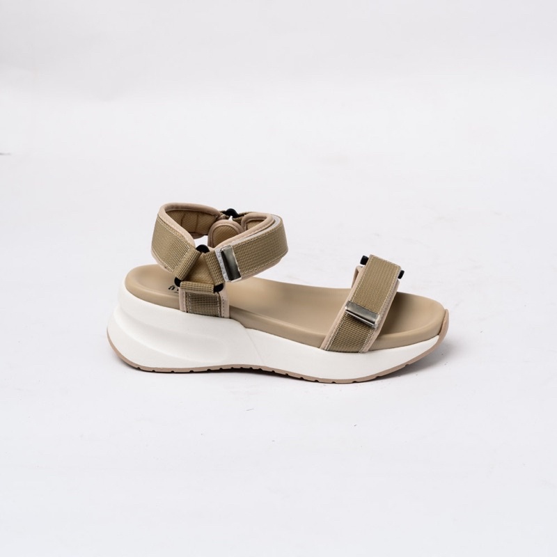 Milen Beige Platform Sandals