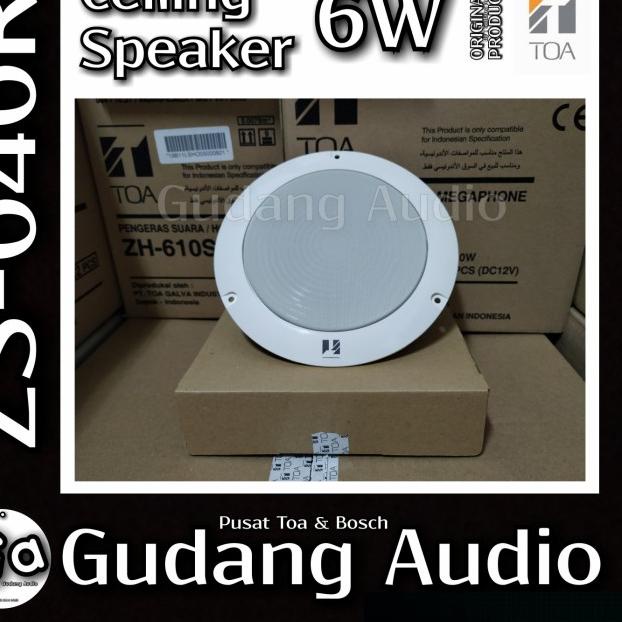 Speaker plafon merek Toa ZS-646R Zs 646 R