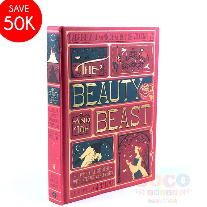 The Beauty And The Beast Hardcover (Minalima)