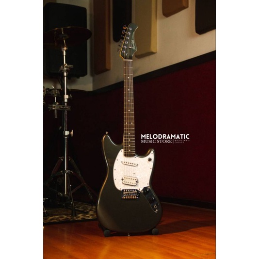 GITAR ELEKTRIK MUSTANG BACCHUS BMS SH MGY METALIC GREY