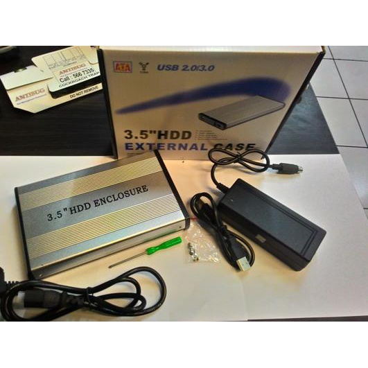 Casing HDD 3.5" SATA - 3.5" HDD EXTERNAL CASE