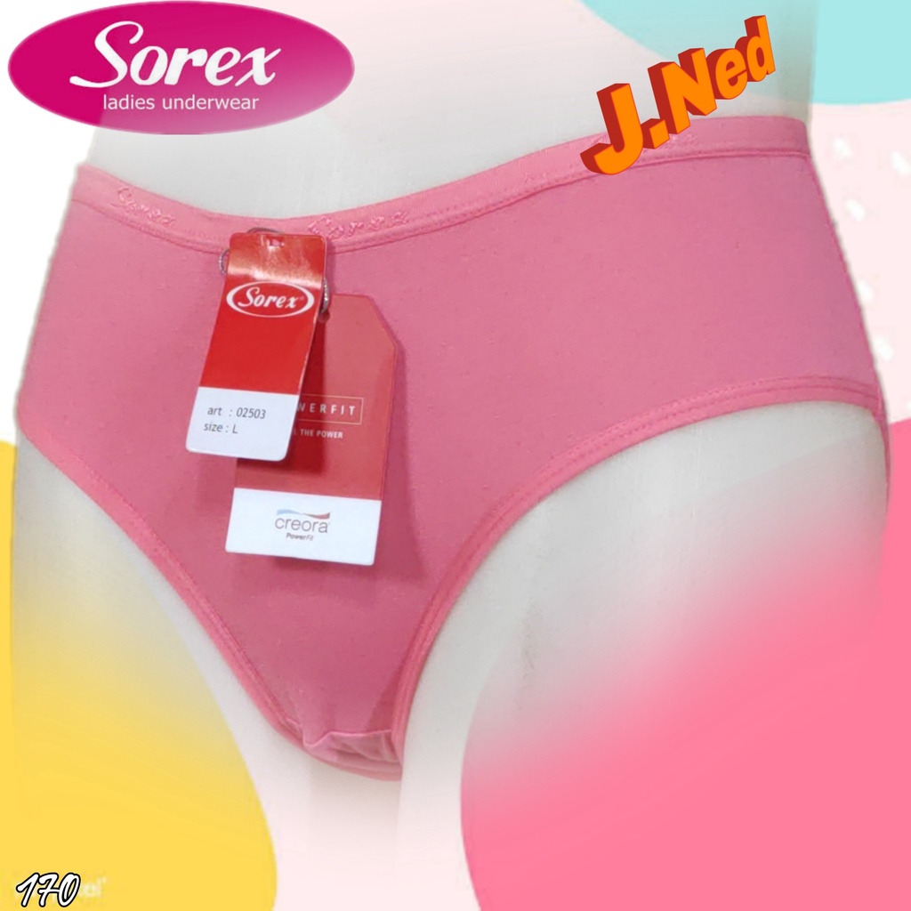 J170 CELANA DALAM WANITA SOREX 02503 CD WANITA SOREX CD SOREX WANITA