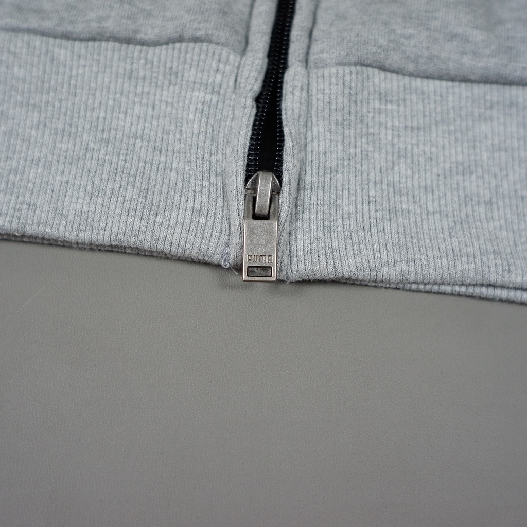 Pum*a Essentials Full-Zip Logo Hoodie