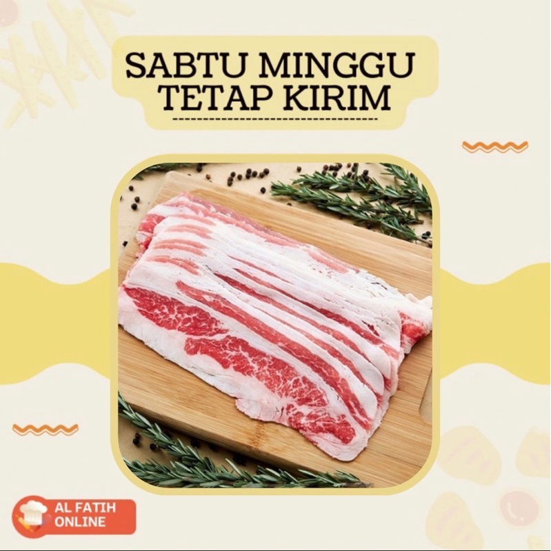 Daging Sapi Beef Slice Shortplate | Daging lapis tipis Yoshinoya 500gr