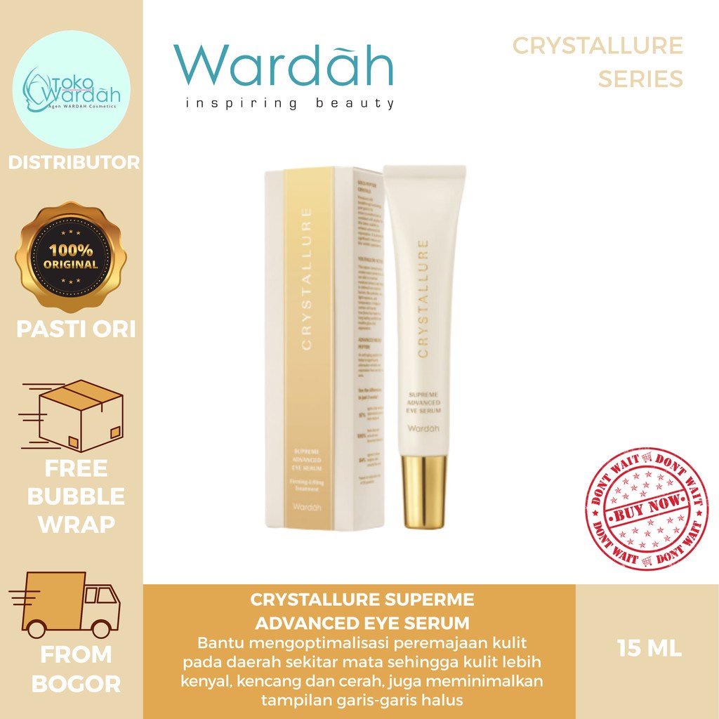 Wardah Crystallure Supreme Advanced Eye Serum