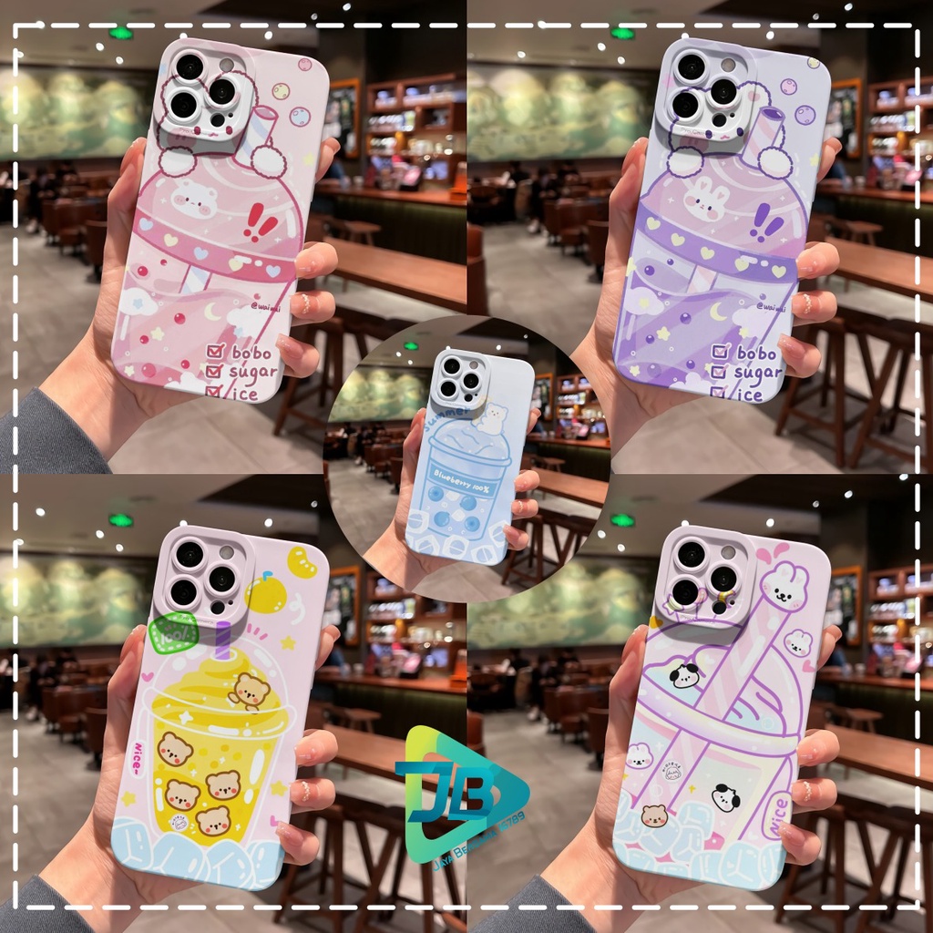 CUSTOM CASE SOFTCASE SILIKON PROCAMERA BOBO DRINK CUSTOM OPPO REALME VIVO XIAOMI SAMSUNG INFINIX IPHONE FOR ALL TYPE JB6192