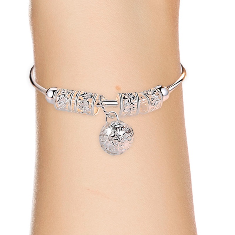Fancyqube Gelang Bangle 925 Silver Desain Dream Catcher Untuk Wanita
