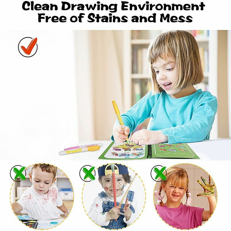 magic water book MAINAN EDUKASI ANAK