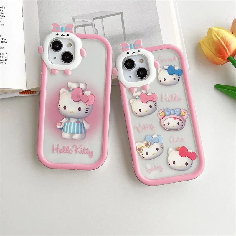 Soft Case Tpu Motif Kartun Kucing Monster Untuk iPhone 14 13 12 11 Pro Max X Xr Xs Max 7 8 6 6s Plus SE 2020