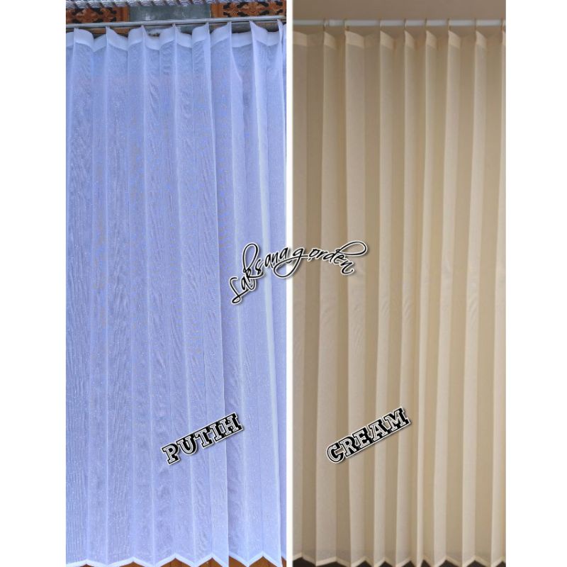 GORDEN VITRASE / VITRASE POLOS / GORDEN TRANSPARAN MOTIF SALJU