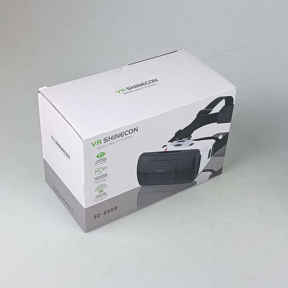 COD VR Box Kacamata VR Virtual Reality Box Remote SC-G06B Kaca Mata Virtual Reality 3D 360 Shinecon J80