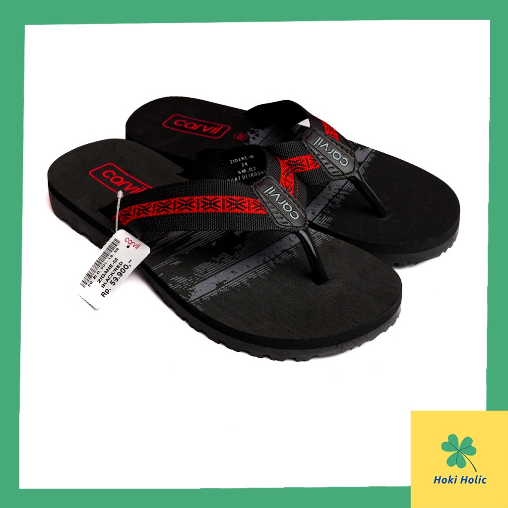 Carvil Ligero Sandal Jepit Pria - Sandal Pria Carvil Original Anti Air