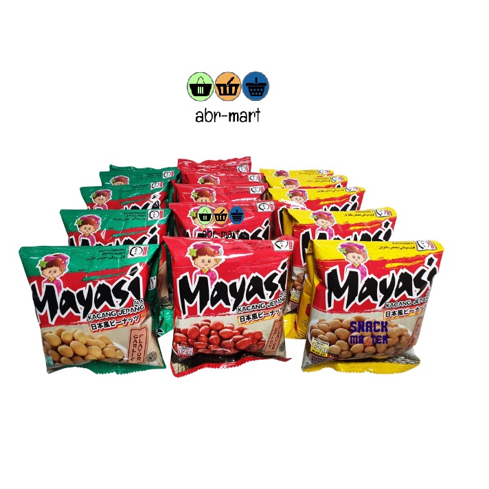 

MAYASI KACANG JEPANG RENCENG 10 BKS x 23 GR