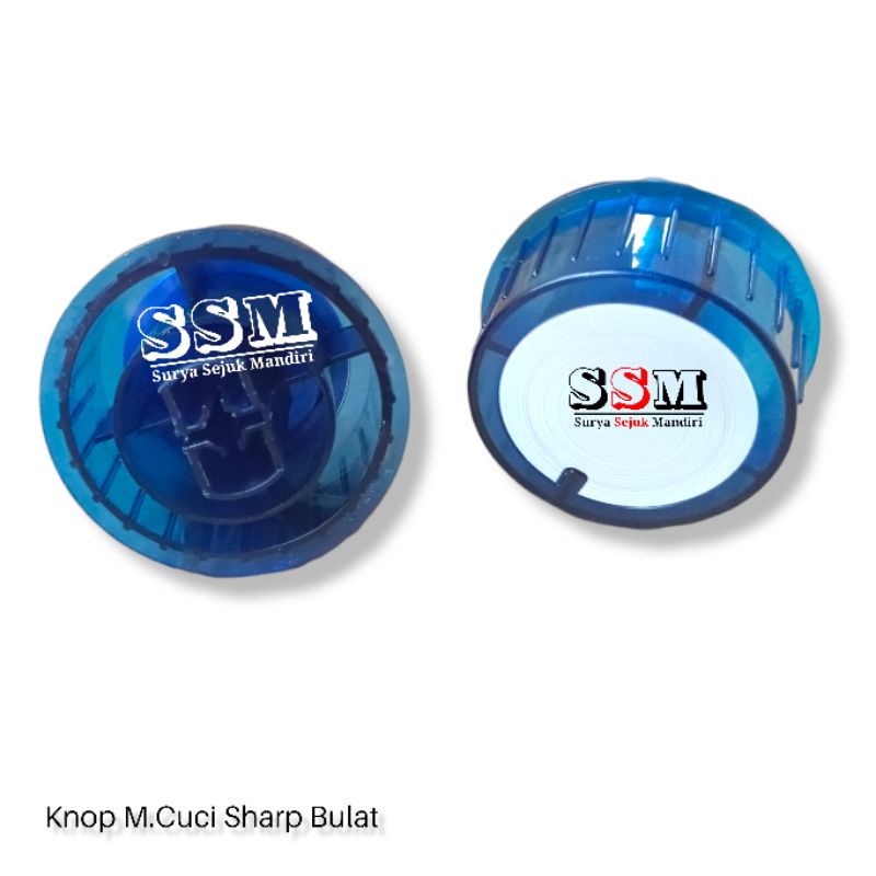 KNOP MESIN CUCI SHARP BULAT