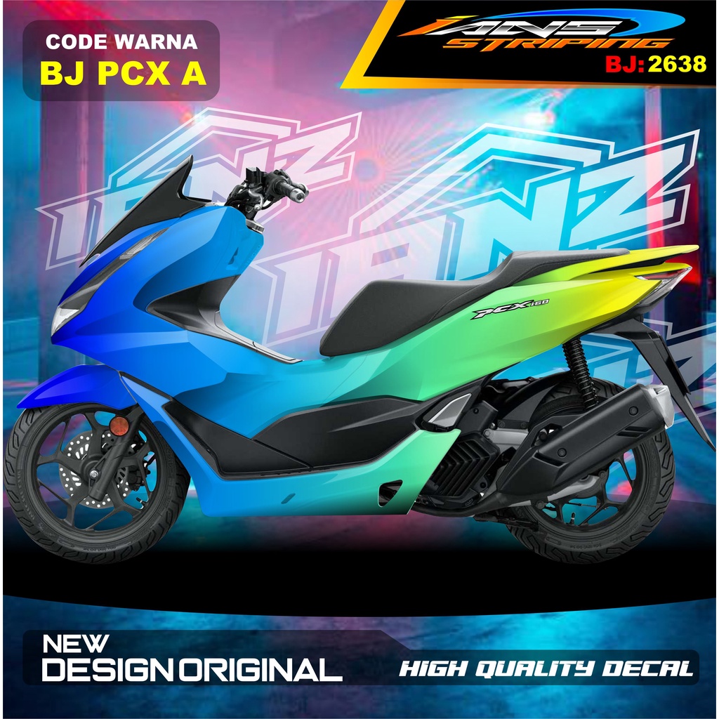 DECAL STICKER MOTOR HONDA PCX 160 / STIKER FULL BODY PCX HIGH QUALITY / STIKER MOTOR