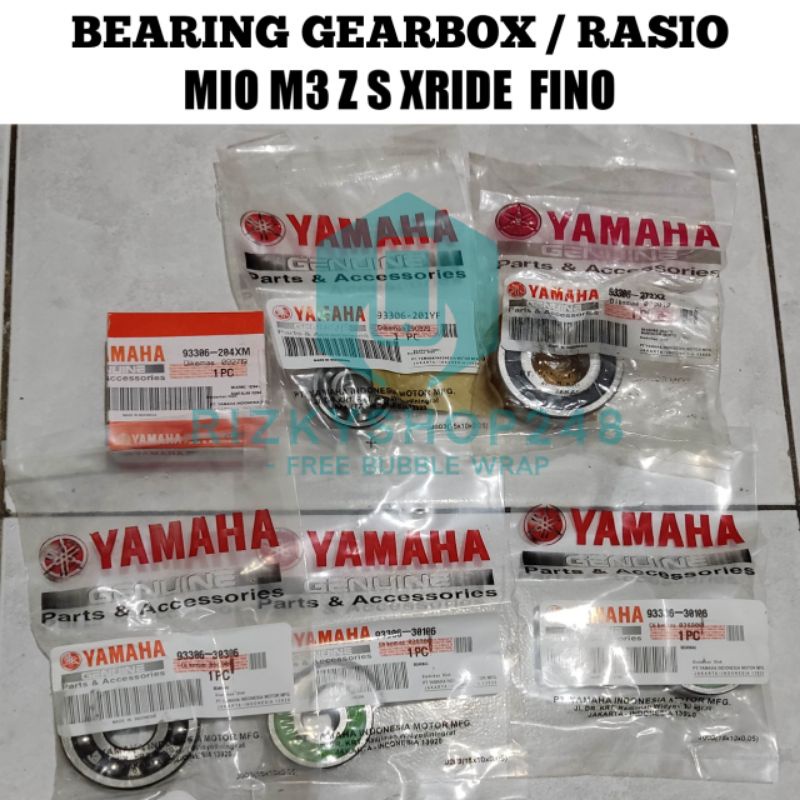 laher bearing gearbox rasio set mio m3 mio z mio s (125cc)
