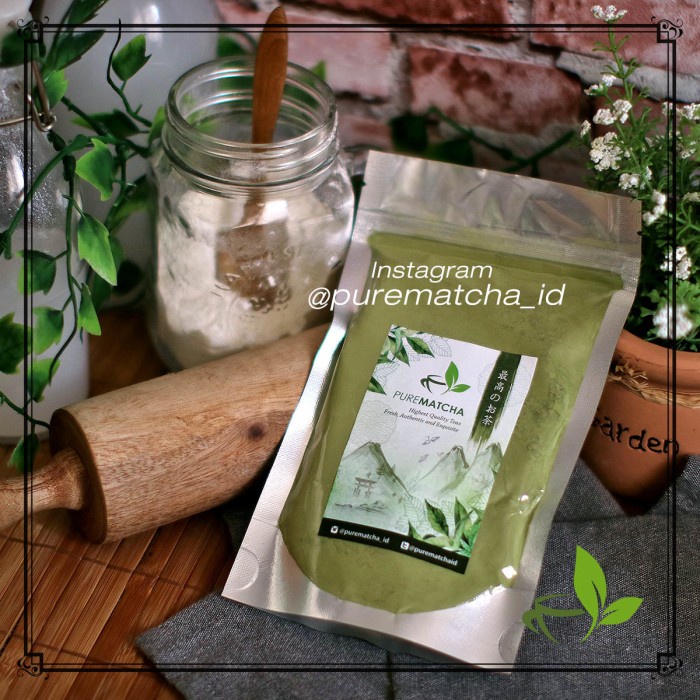 

PURE MATCHA / GREENTEA UKURAN 100 GRAM