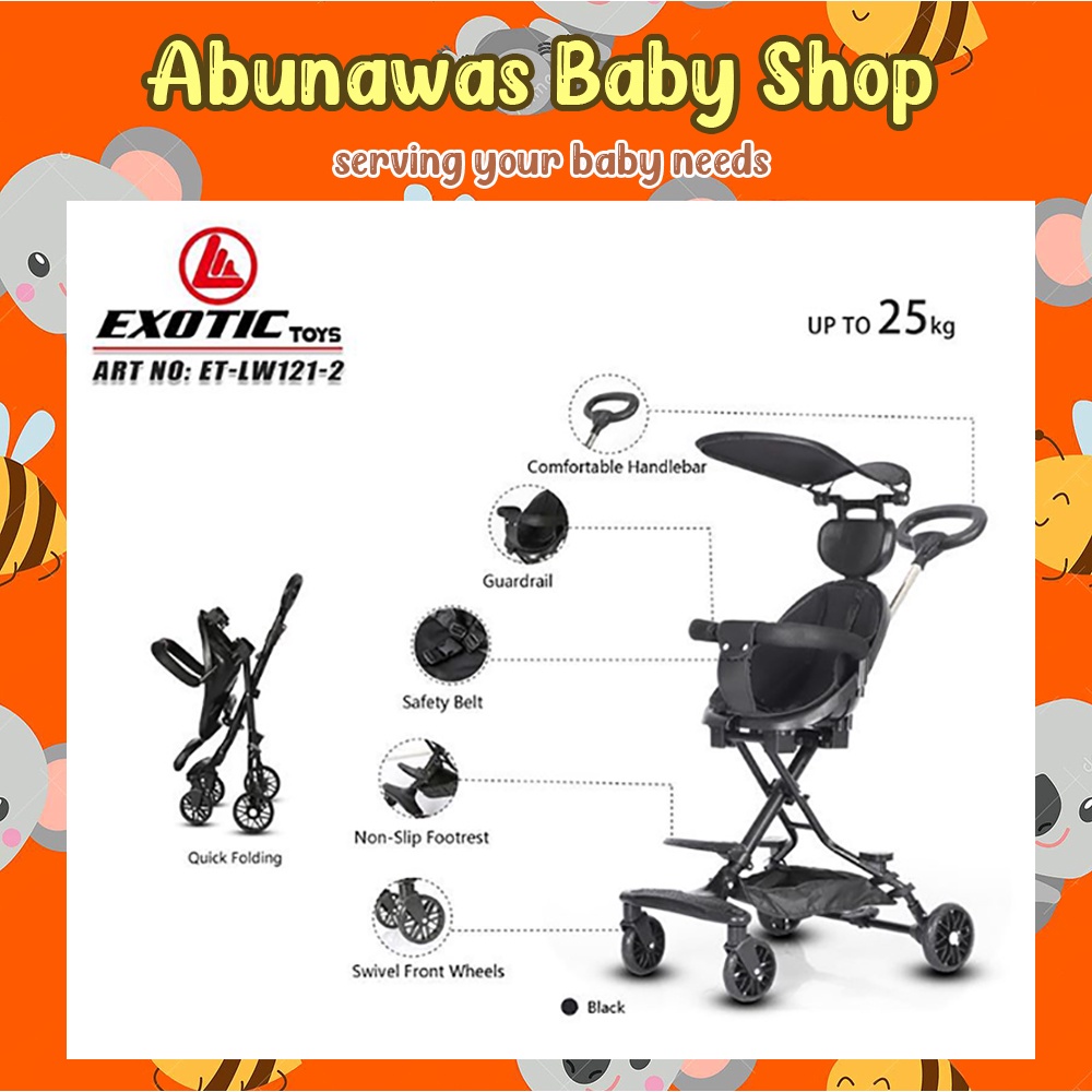 [FREE PACKING KARDUS] Magic Stroller Bayi Micro Trike Exotic LW 171, LW 120, LW 121, LW 131, LW 133, LW 126, LW 127, LW 116, LW 118