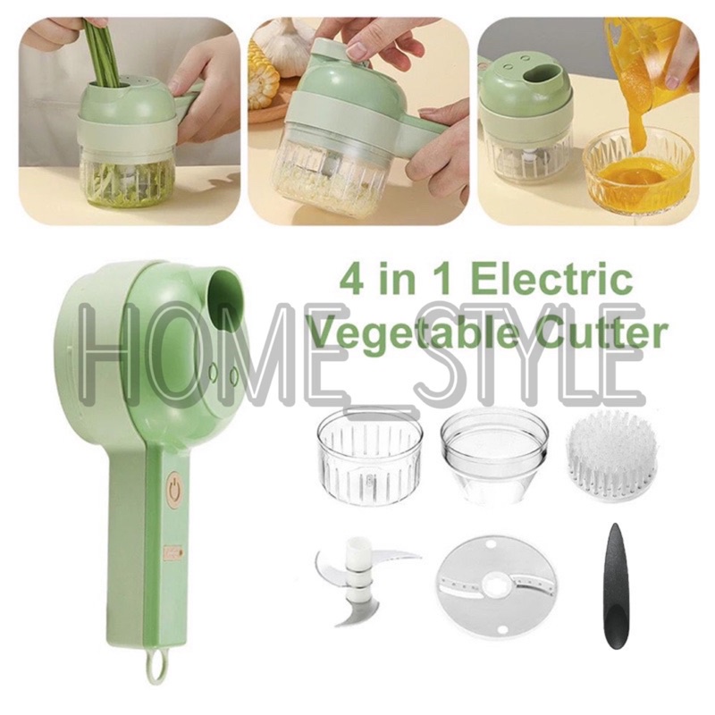 BLENDER PENGGILING BUMBU BAWANG PEMOTONG SAYUR ELEKTRIK SERBAGUNA / FOOD CHOPPER ELECTRIC 4 IN 1 0145