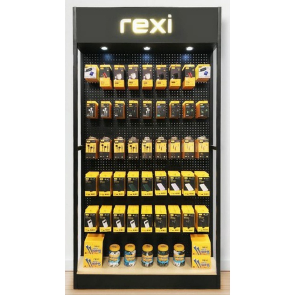 (hanya) REXI DC2400 RAK BESAR / RAK PAJANGAN / RAK DISPLAY REXI AKSESORIS HP FREE CANTOLAN