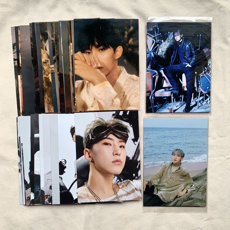 [READY STOCK] Photocard Postcard Kihno Airkit Attacca Face The Sun FTS SEVENTEEN (scoups jeonghan jo