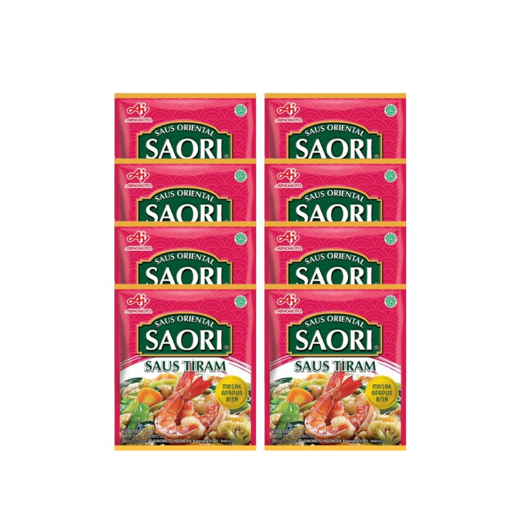 

Saori Saus Tiram Sachet 8 x 23 mL