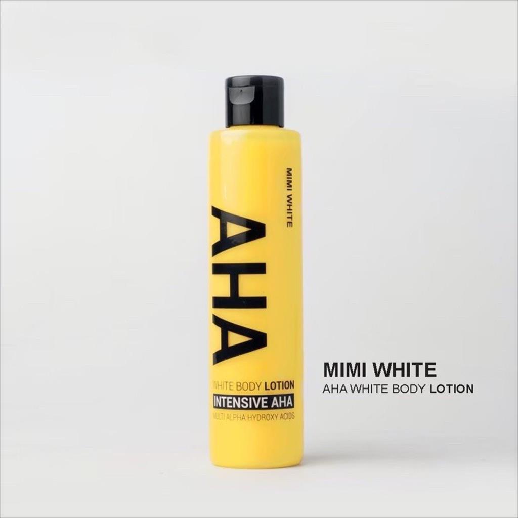 Jual AHA MIMI WHITE Niacinamide Body Lotion 100ml Shopee Indonesia