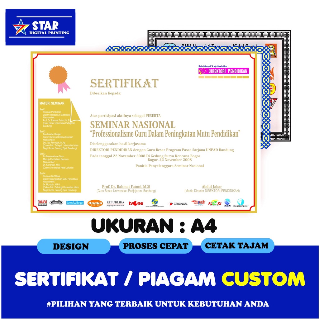 

Print Cetak Piagam Custom Free Desain Murah Berkualitas