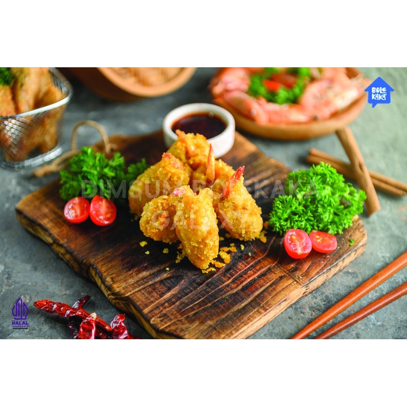 

DIMSUM UDANG CRISPHY GORENG BOLEKAKA 20'S HALAL