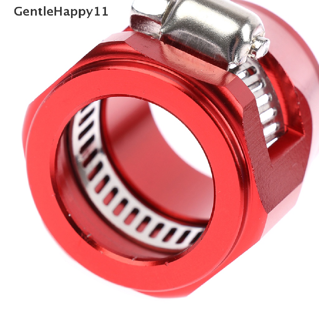 Gentlehappy AN4 /6 /8 /10 /12 Hose Clamp Fuel Pipe Clip Selang Air Minyak Klem Fitgs id