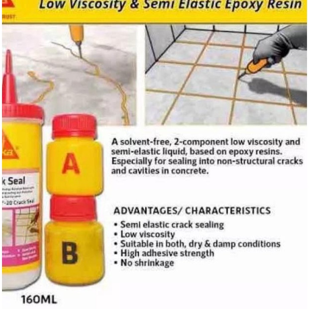SIKA CRACK SEAL / SIKADUR 20 - 160 ML