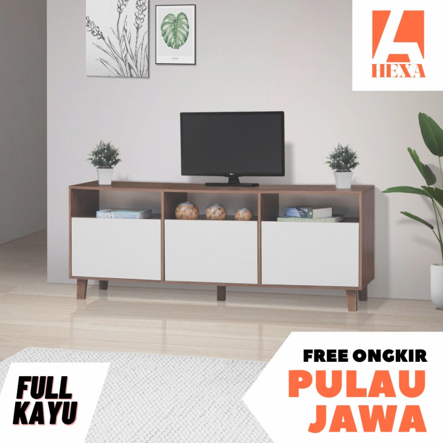 FREE ONGKIR-Meja Tv Ikea-Meja Tv minimalis-Rak Tv-Drawer-Backdrop Minimalis-Buffet Tv