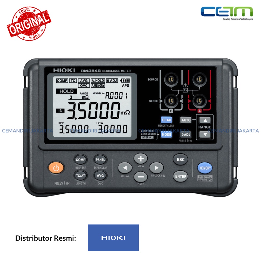 HIOKI RM3548 RESISTANCE METER